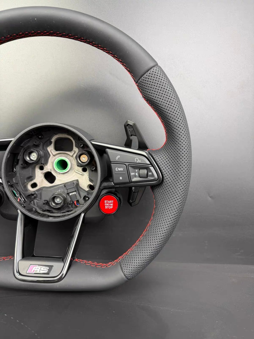 Volant Audi RS Flat-Bottom Carbone