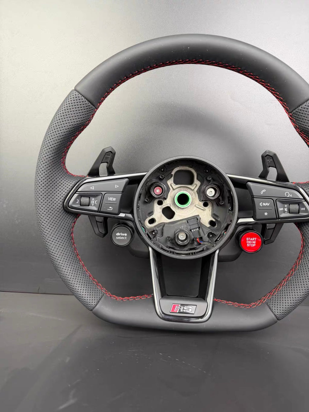 Volant Audi RS Flat-Bottom Carbone