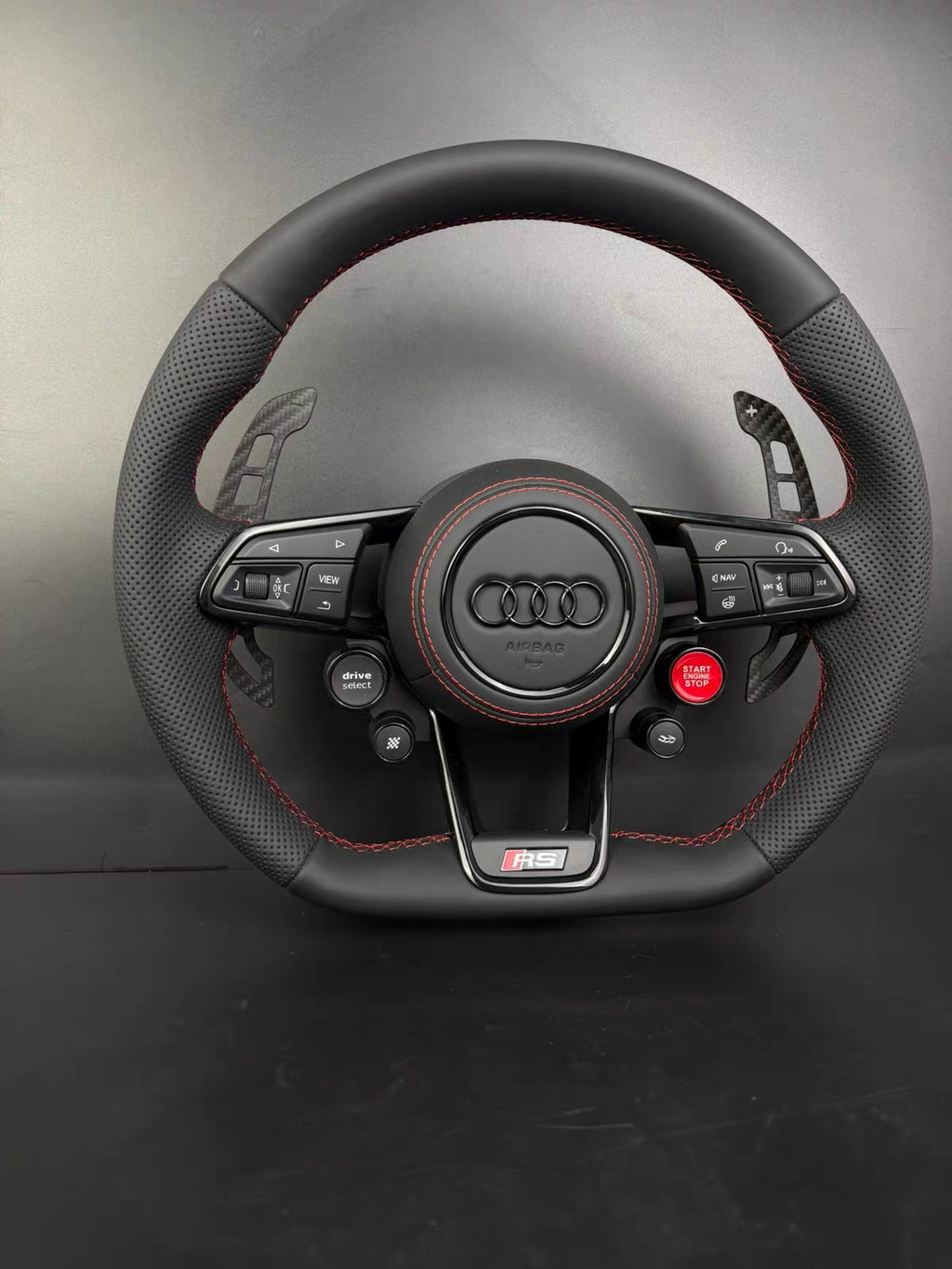 Volant Audi RS Flat-Bottom Carbone
