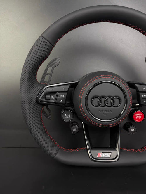 Volant Audi RS Flat-Bottom Carbone